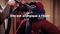 Cette femme est allergique à l'hiver...