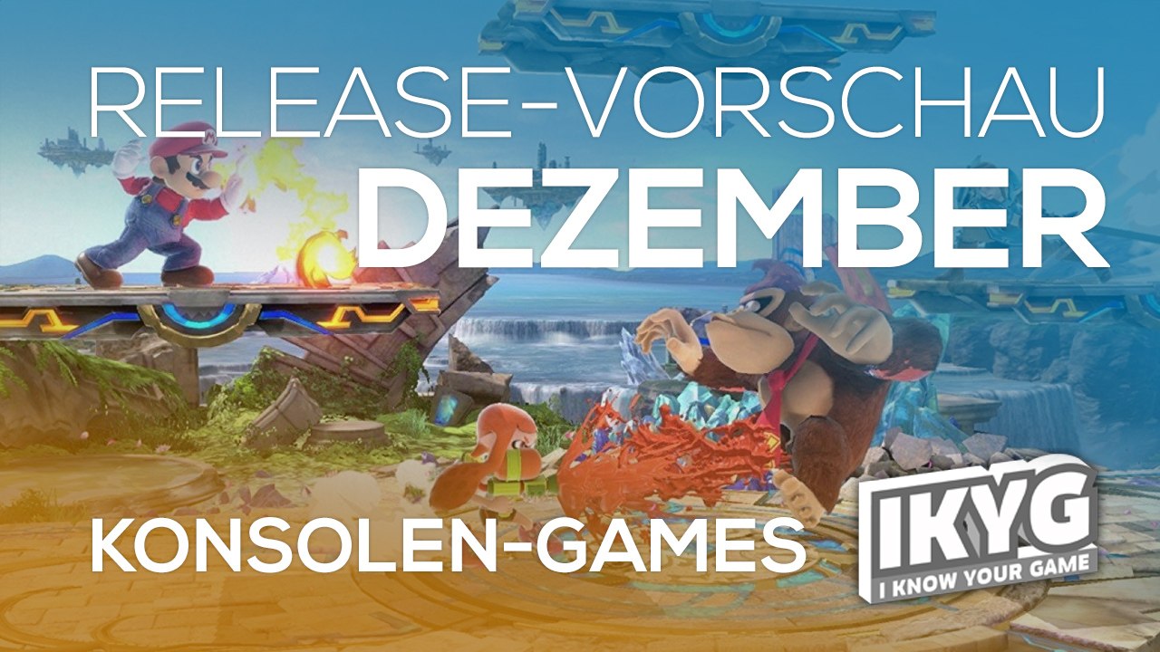 Games-release-vorschau - dezember 2018 - konsole
