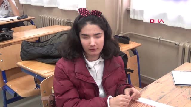 Kütahya Görme Engelli Betül'ün Azmi