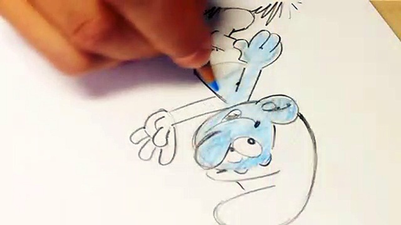 كيف ترسم نفور • السنافر