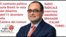 Le trattative sulla Brexit in vista del dibattito dell'11 dicembre alla Camera dei Comuni: intervista a Maurizio Bragagni  (Italian Tories)