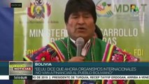 Pdte. Evo Morales denuncia nuevas amenazas de EE.UU. a su país
