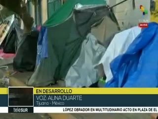 México: orilla gobierno tijuanense a migrantes a mudarse de albergue