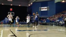 Cameron Oliver rocks the rim