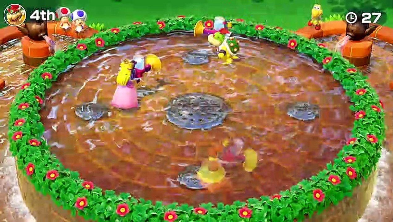 Super Mario Party - All Survival Minigames Gameplay