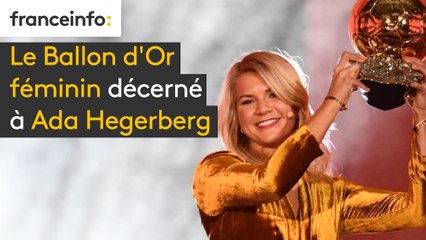 Le Ballon d'Or féminin décerné à Ada Hegerberg