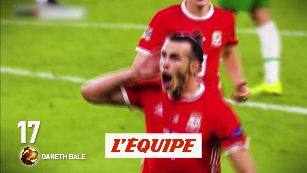 Gareth Bale (Real Madrid) 17e avec Karim Benzema - Foot - Ballon d'Or