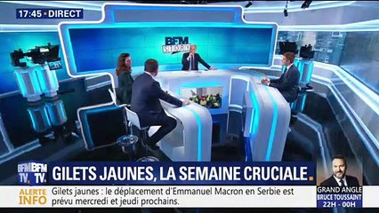 Gilets jaunes: la semaine cruciale pour l’exécutif