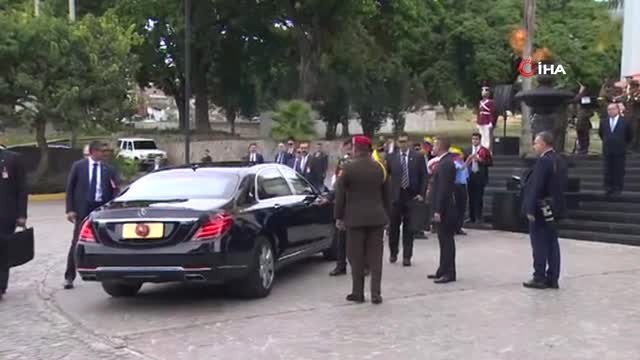 Cumhurbaşkanı Erdoğan, Simon Bolivar Anıt Mezarı'nı Ziyaret Etti