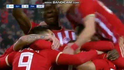 Daniel Podence Goal -  Olympiakos 1 - 0	 Panetolikos 03.12.2018 HD