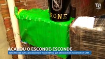 Rone prende dupla que escondia ‘nada menos’ que 600 quilos de maconha em casa