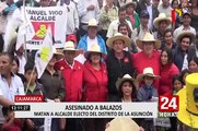 Cajamarca: alcalde electo de Asunción y su esposa son asesinados
