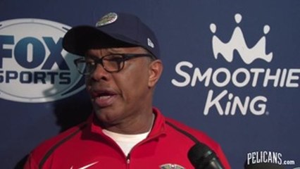 Pelicans vs. Hornets Postgame: Coach Alvin Gentry