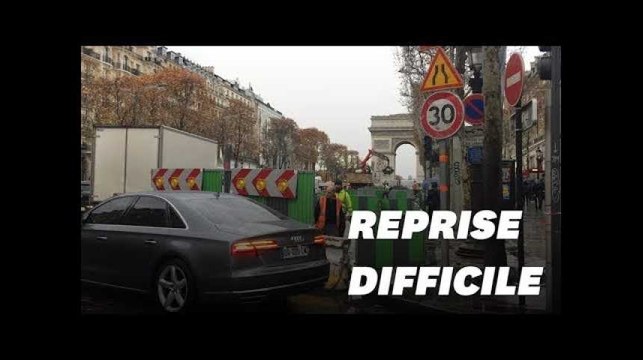 Après les gilets jaunes, la vie reprend difficilement sur les Champs-Élysées