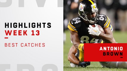 Antonio Brown's best catches on 'SNF' | Week 13
