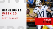 Philip Rivers' best throws from comeback win | Week 13