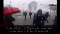 Terrifying moment bodycam captures police confronting riots