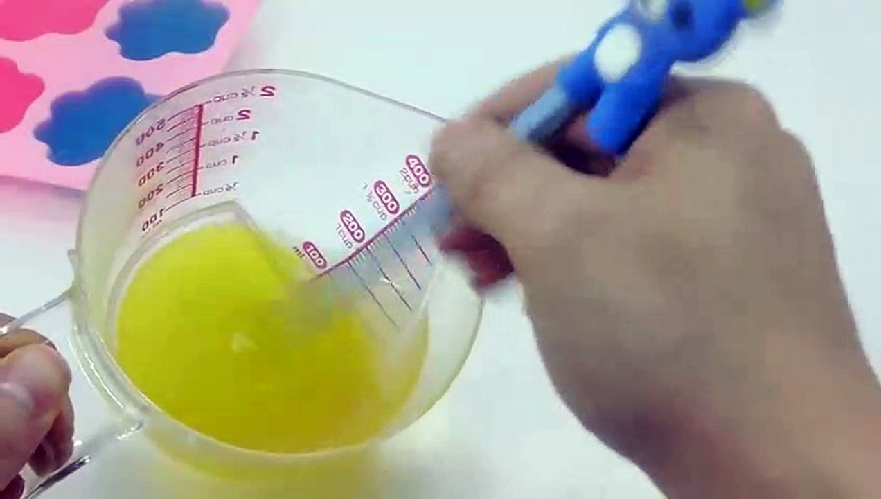 곰발바닥 푸딩 젤리 만들기 요리 장난감 식완 소꿉놀이 How to Make 'Bears Sole foot Pudding' Recipe Toys