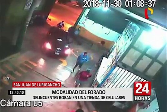 San Juan de Lurigancho: alquilaron canchita de fulbito para robar 12 mil soles en local deportivo