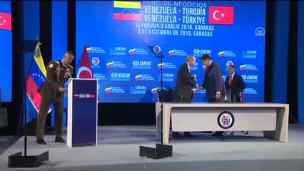 Türkiye-Venezuela İş Forumu - Venezuela Devlet Başkanı Maduro
