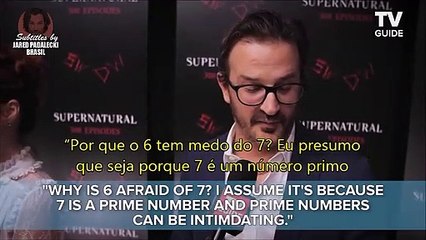 Elenco de Supernatural joga "Quem disse isso?"