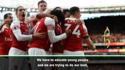 Banana skin thrown at Aubameyang is 'a disaster' for football - Ceferin