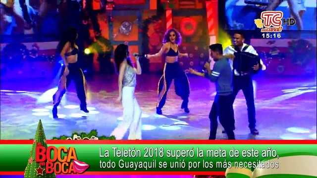 Artistas nacionales e internacionales se unieron a la Teletón 2018