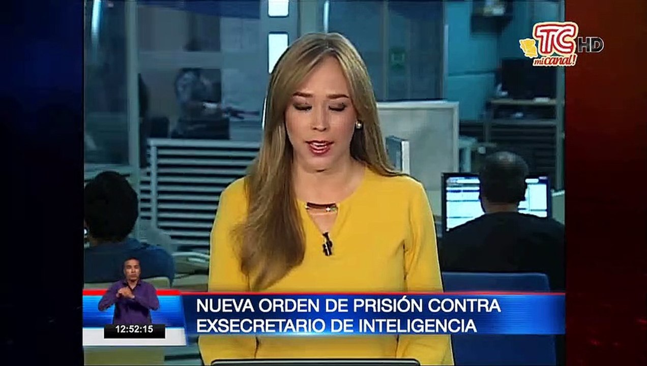 Nueva orden de prisión contra exsecretario de inteligencia