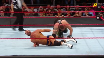 #WWEwal3ooha - بوبي رود وتشاد جيبل يواجهان فريق AOP.. مواجهة ضياع اللقب