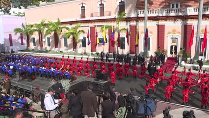 Cumhurbaşkanı Erdoğan Venezuela'da - Karşılama Töreni (1)