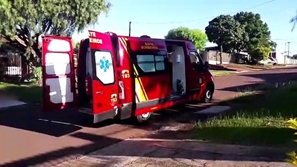 Idosa de 88 anos é socorrida após sofrer queda