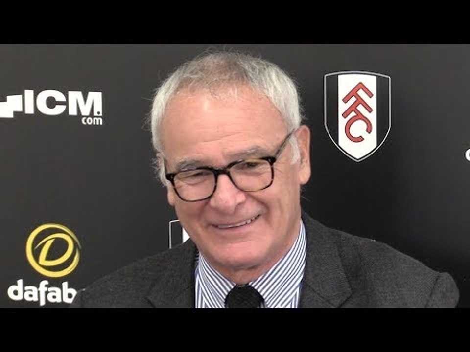 Claudio Ranieri Full Pre-Match Press Conference - Chelsea v Fulham - Premier League
