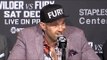 Tyson Fury Reacts To Draw Against Deontay Wilder - Full Post Fight Press Conference