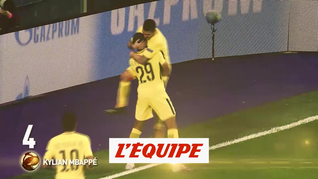 Kylian Mbappé (PSG) échoue au pied du podium - Foot - Ballon d'Or