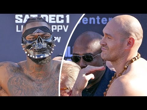 Deontay Wilder vs. Tyson Fury FULL WEIGH IN & FINAL FACE OFF
