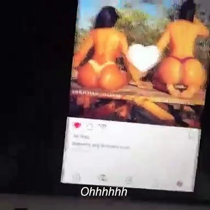 Il regarde des boules sur Instagram et sa copine le grille