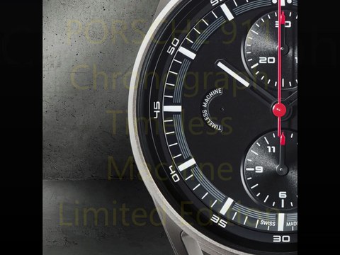 PORSCHE 911 Chronograph Timeless Machine Limited Edition