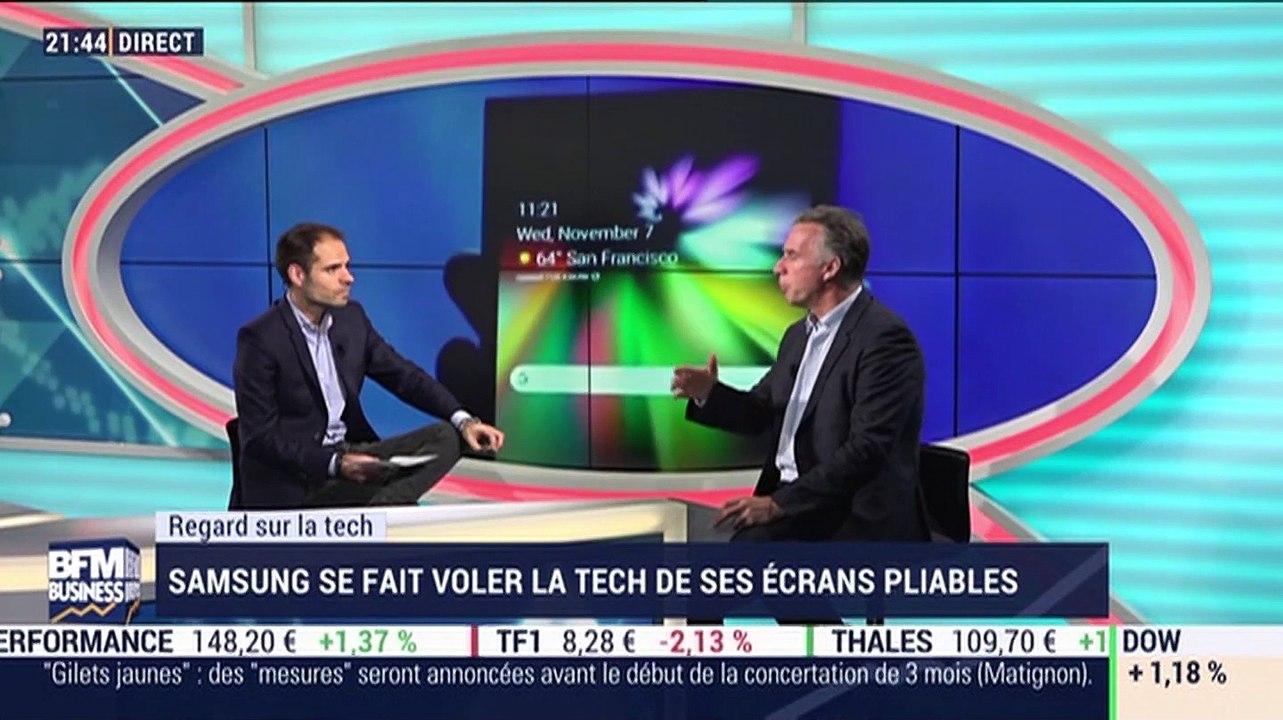 Regard sur la Tech: Samsung se fait voler la tech de ses écrans pliables - 03/12
