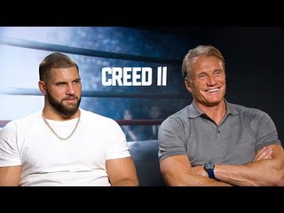 CREED II - Florian Munteanu & Dolph Lundgren AKA Ivan Drago - Rocky 4