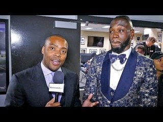 DEONTAY WILDER on MISTAKES in DRAW vs Tyson Fury w/ Radio Rahim