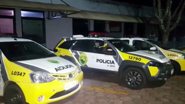 Quatro são detidos pela PM e Celta que havia sido furtado é recuperado