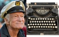 Hugh Hefner's Typewriter Was Auctioned for $162,500