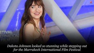 Dakota Johnson And Robert Pattinson Celebrate Opening Night Of Marrakech International Film Festival