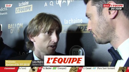 Modric «Un moment unique» - Foot - Ballon d'Or