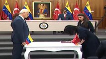 Türkiye ile Venezuela arasında protokol imzalandı