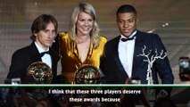 All three winners deserve award - Buffon
