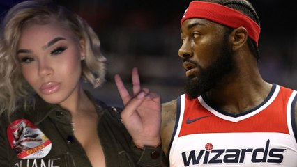 John Wall Flies Secret Side Chick Out To Game As Pregnant Baby Momma Sits At Home
