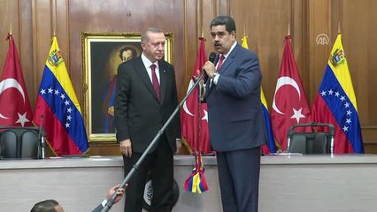 Cumhurbaşkanı Erdoğan'a "El Libertador" Nişanı (1)