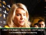 Solveig twerking question wasn't sexual harassment - Hegerberg