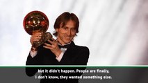 Ballon d'Or is for all players who deserved it but didn't win because of Ronaldo and Messi - Modric